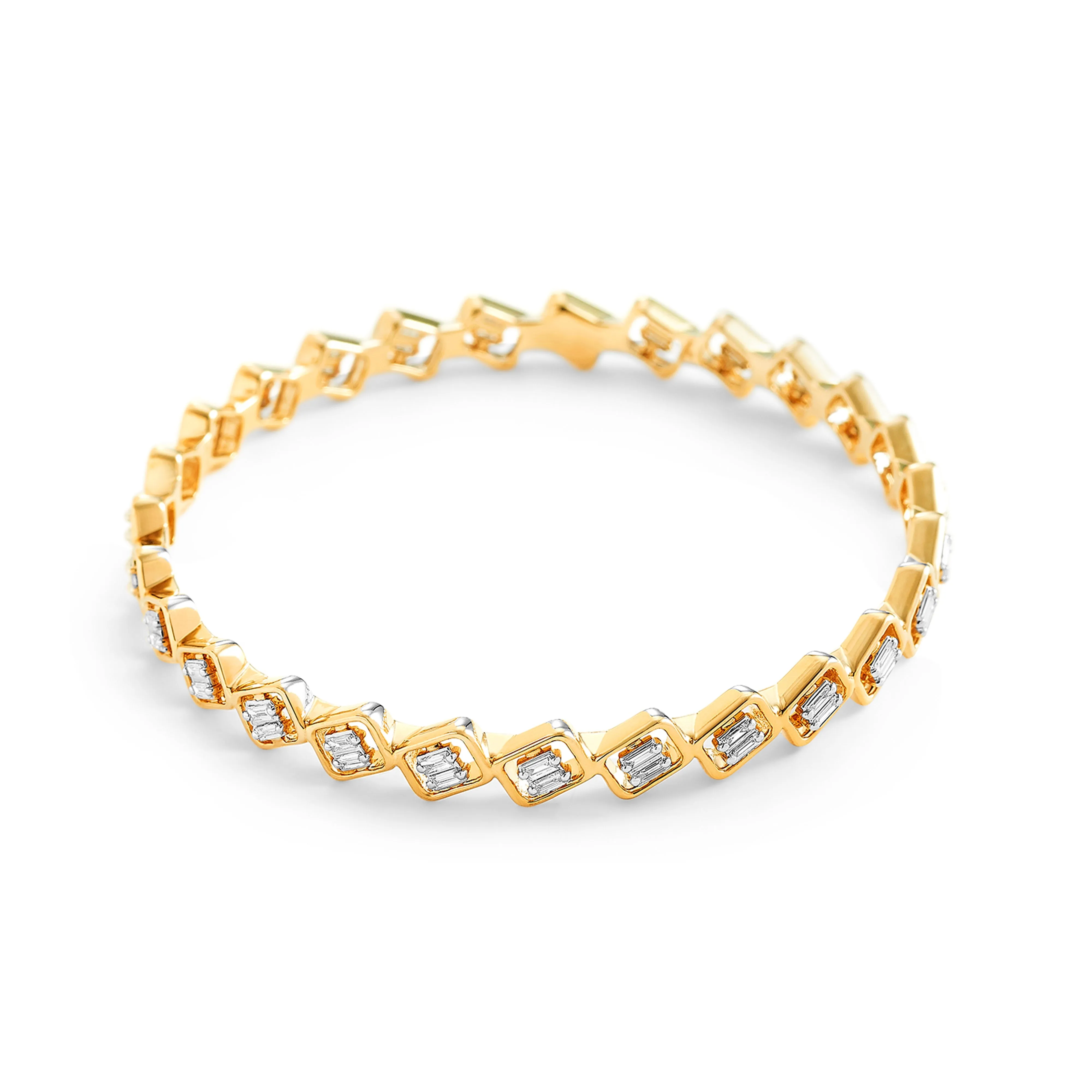 Soleil Diamond Bangle*