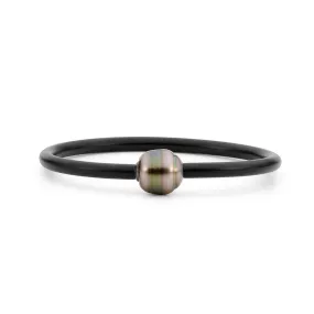 Tahitian South Sea pearl Neoprene bangle