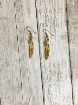 The Fern & Feather Earrings