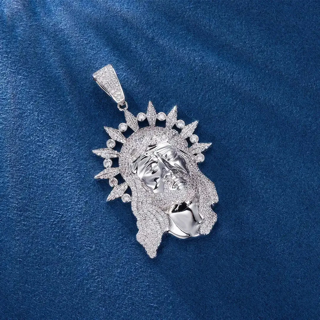 Thorns Crown Jesus Pendant