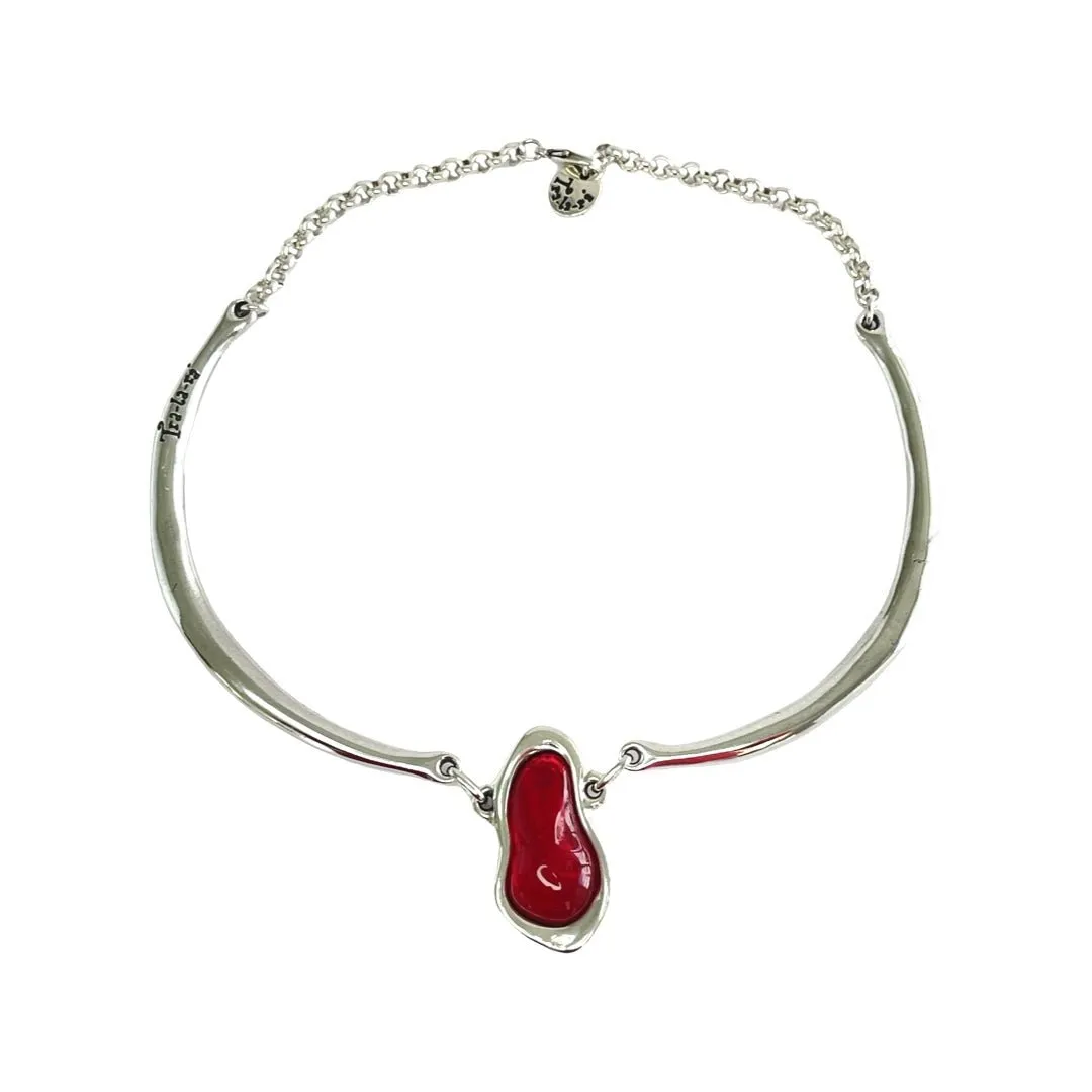 TRA-LA-RA RED LAGRIMA CHOKER