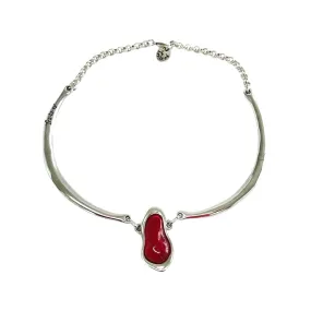 TRA-LA-RA RED LAGRIMA CHOKER