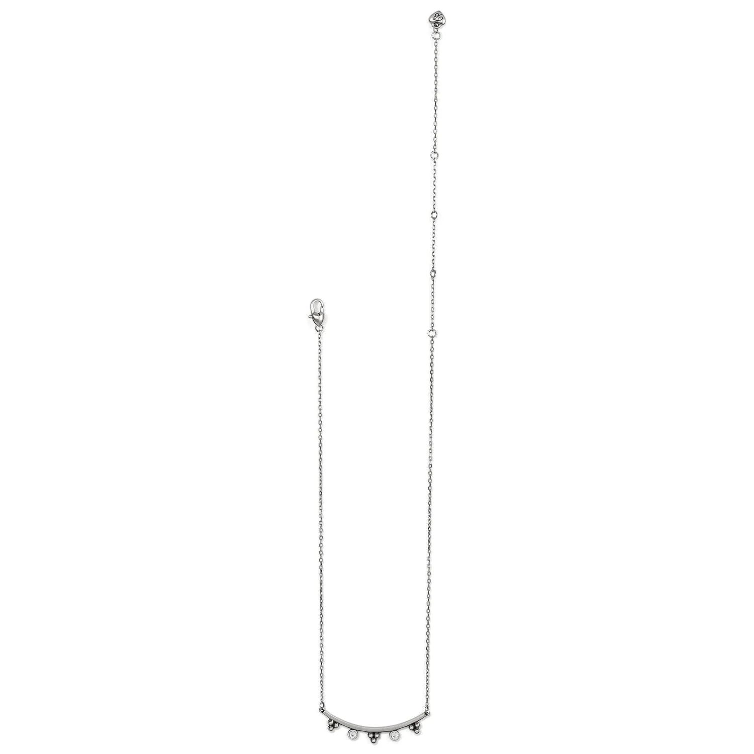 Twinkle Granulation Bar Necklace