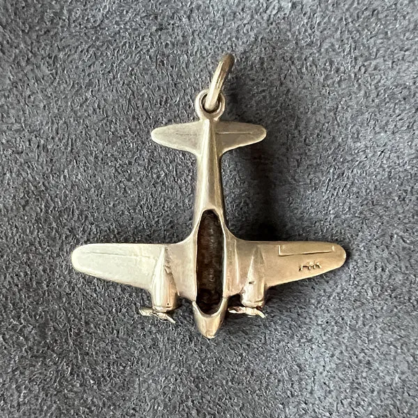 Vintage Plane Charm